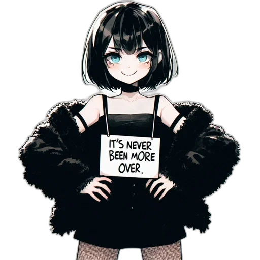jacket, dress, weapon, face transparent PNG cut-out