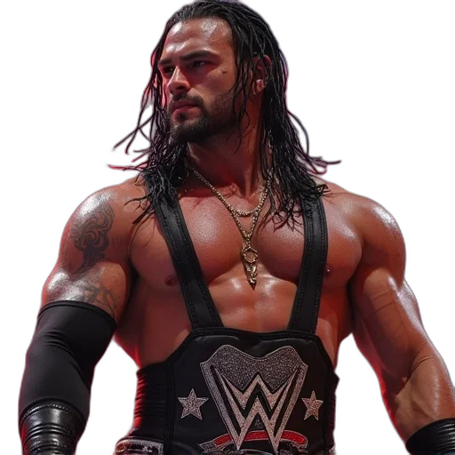3d render, photorealistic, concept art, wwe transparent PNG cut-out