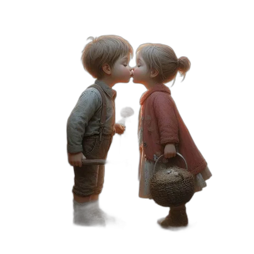 3d render, concept art, photorealistic, oil painting transparent PNG cut-out