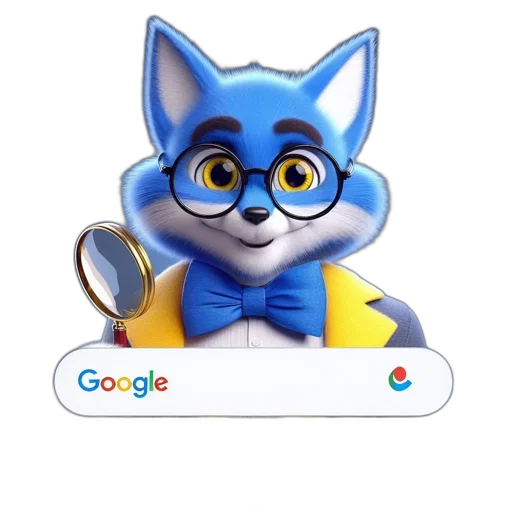 robot, staff, animal, 3d render transparent PNG cut-out