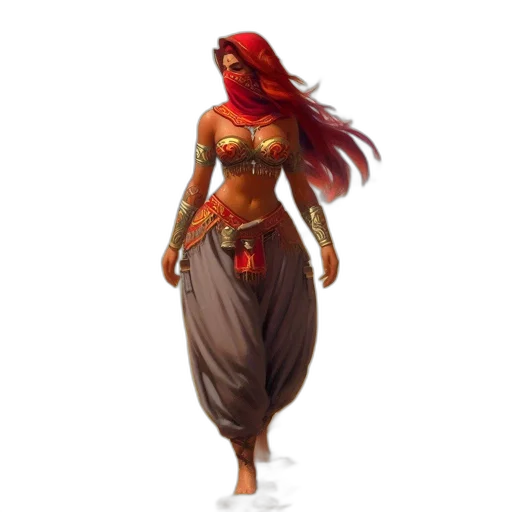 dress, concept art, fantasy art, pixel art transparent PNG cut-out