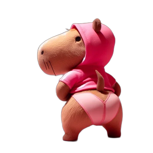 animal, creature, dress, 3d render transparent PNG cut-out