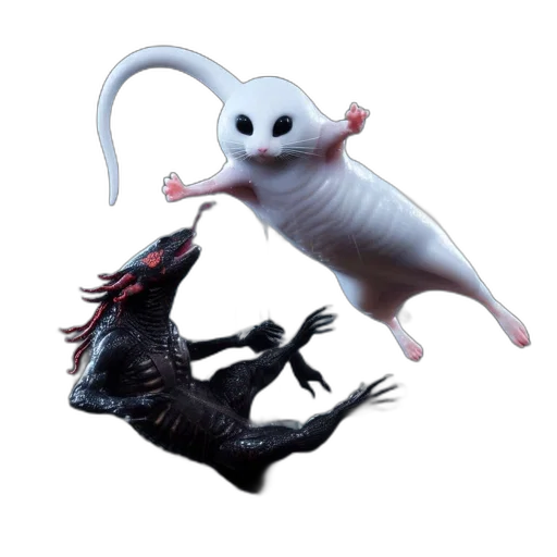 creature, animal, dragon, weapon transparent PNG cut-out