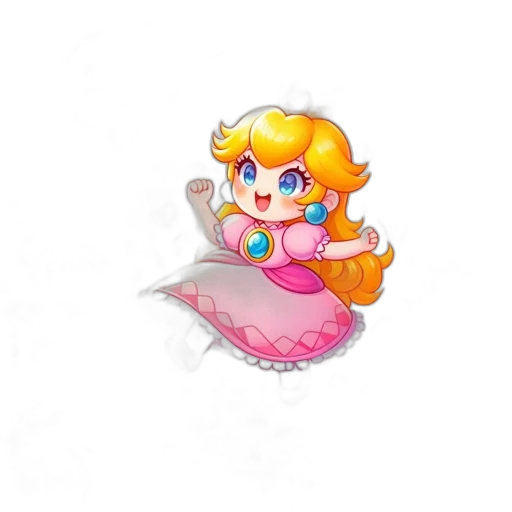 dress, crown, staff, weapon transparent PNG cut-out