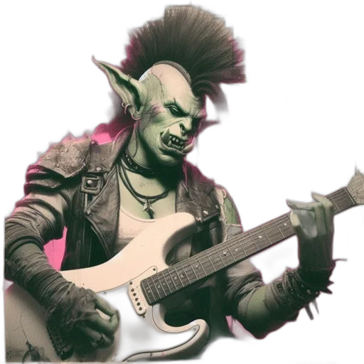 dragon, staff, creature, jacket transparent PNG cut-out