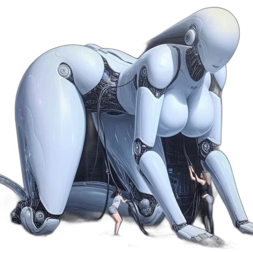 robot, weapon, animal, creature transparent PNG cut-out