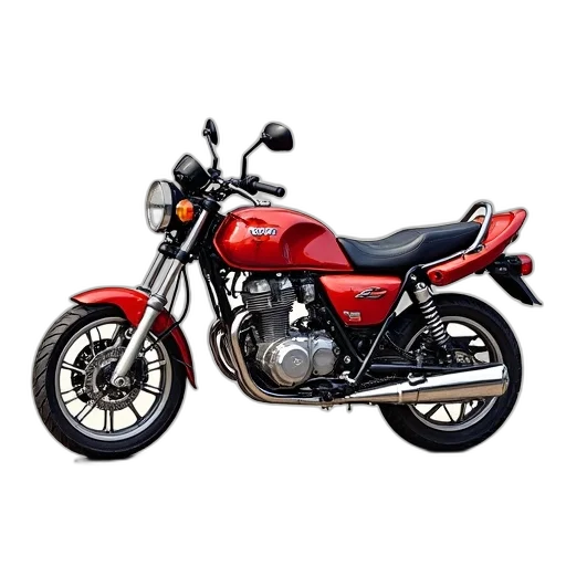 photorealistic, 3d render, honda, motorcycle transparent PNG cut-out
