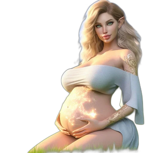 concept art, photorealistic, fantasy art, 3d render transparent PNG cut-out