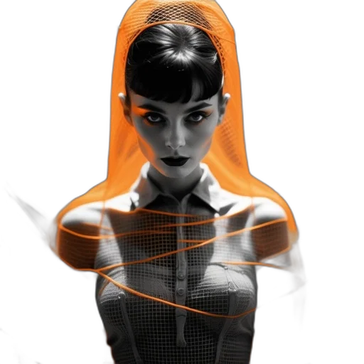dress, mask, robot, jewelry transparent PNG cut-out