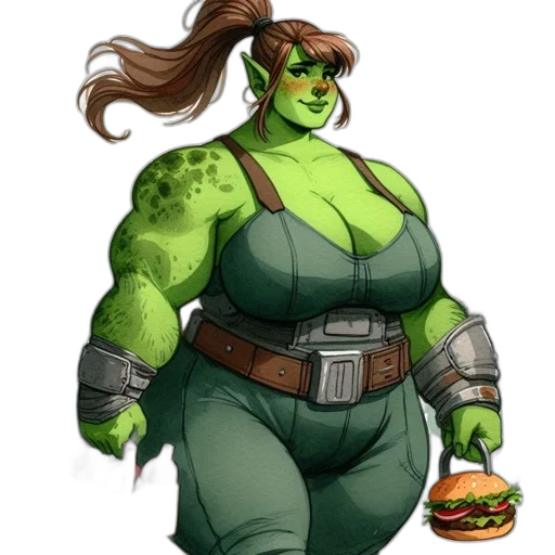 food, staff, creature, concept art transparent PNG cut-out