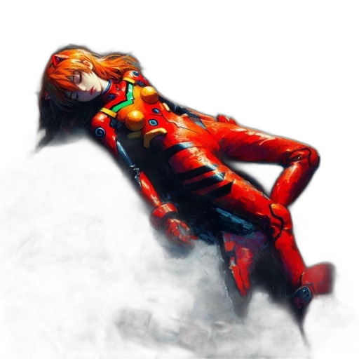 jacket, robot, concept art, comic book art transparent PNG cut-out