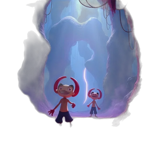 staff, creature, concept art, fantasy art transparent PNG cut-out