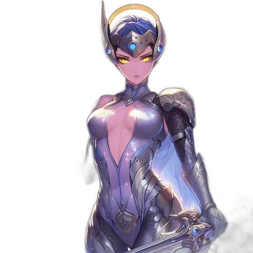 robot, weapon, dress, staff transparent PNG cut-out