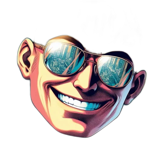face, mask, jacket, staff transparent PNG cut-out