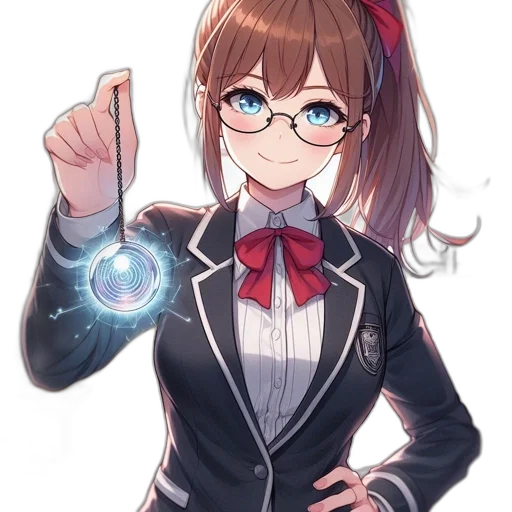 staff, jacket, weapon, robot transparent PNG cut-out