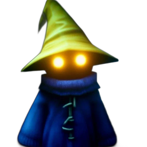 hat, staff, mask, creature transparent PNG cut-out