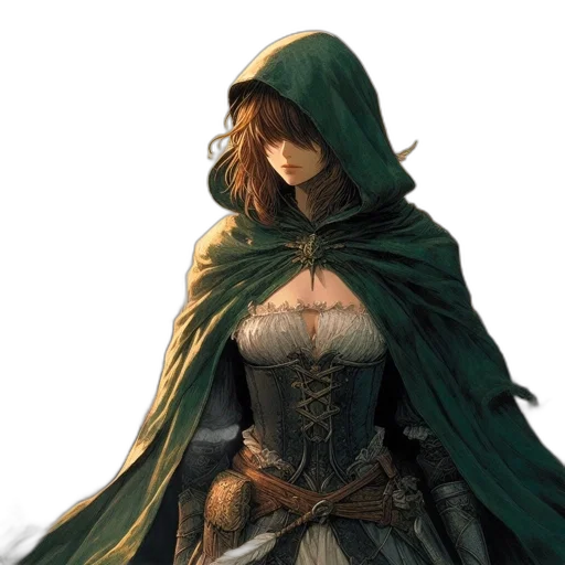 dress, mask, face, sword transparent PNG cut-out