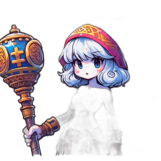 staff, sword, weapon, crown transparent PNG cut-out