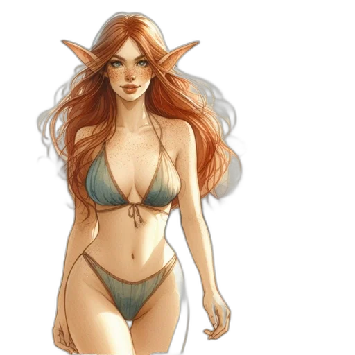 fantasy art, concept art, pixel art, comic book art transparent PNG cut-out