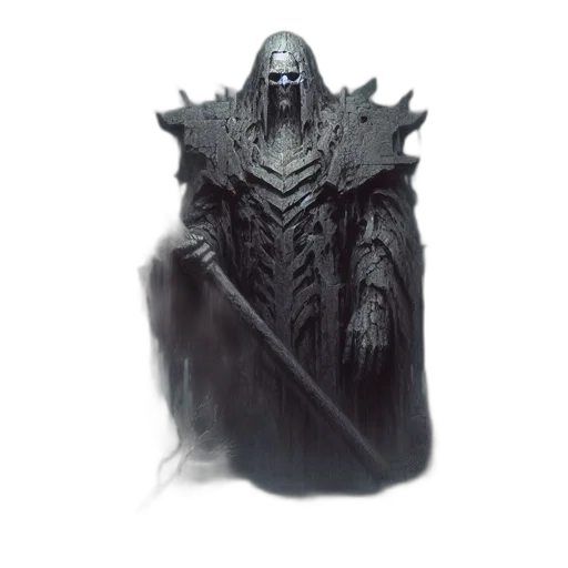 creature, staff, mask, face transparent PNG cut-out