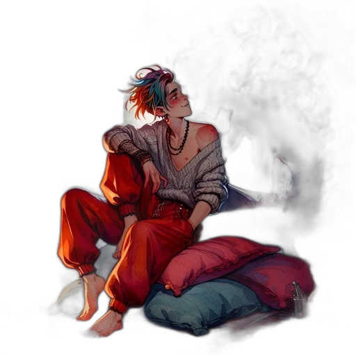 mask, dragon, concept art, watercolor transparent PNG cut-out