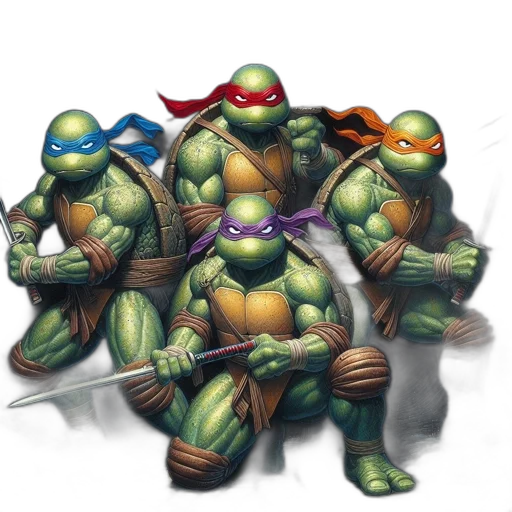 concept art, comic book art, 3d render, fantasy art transparent PNG cut-out