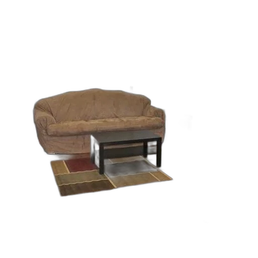 furniture, 3d render, photorealistic, earth tones transparent PNG cut-out