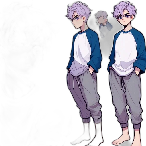 jacket, creature, concept art, anime transparent PNG cut-out