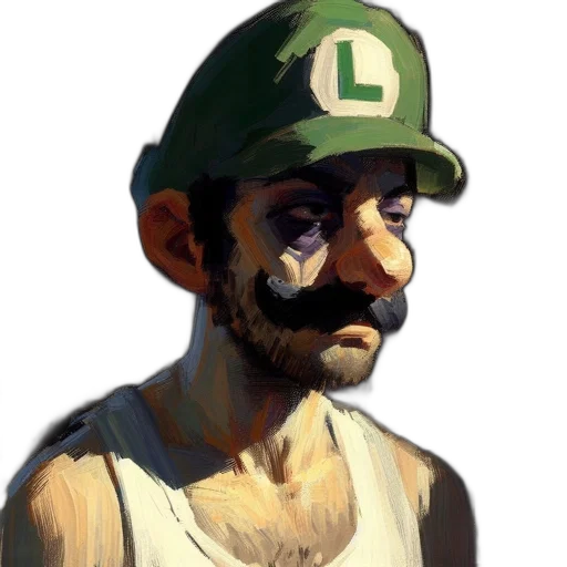 face, hat, mask, concept art transparent PNG cut-out