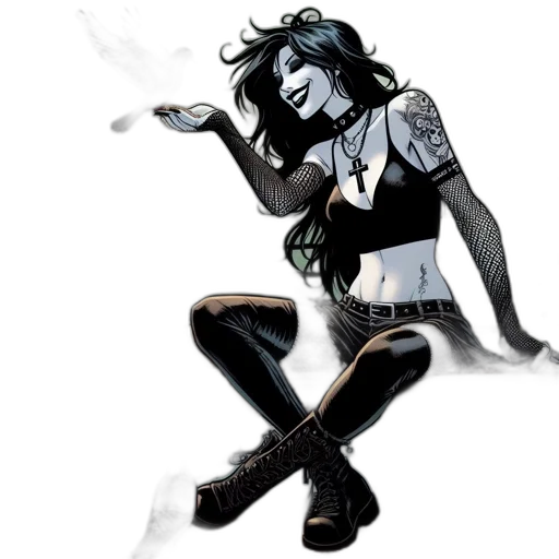 concept art, comic book art, fantasy art, pixel art transparent PNG cut-out