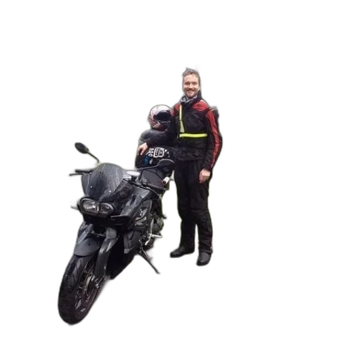 jacket, staff, animal, man transparent PNG cut-out