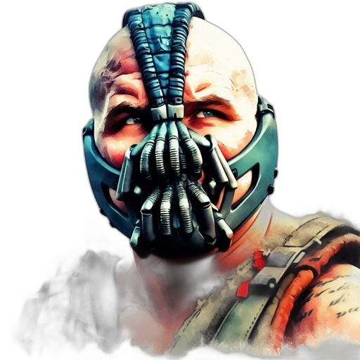 mask, face, concept art, photorealistic transparent PNG cut-out