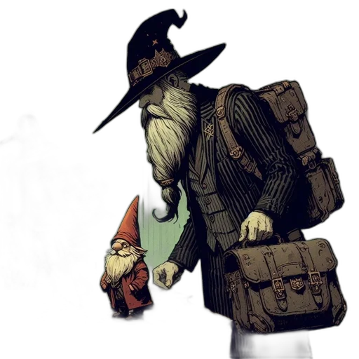 staff, hat, concept art, fantasy art transparent PNG cut-out