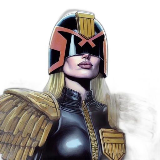 mask, comic book art, concept art, fantasy art transparent PNG cut-out