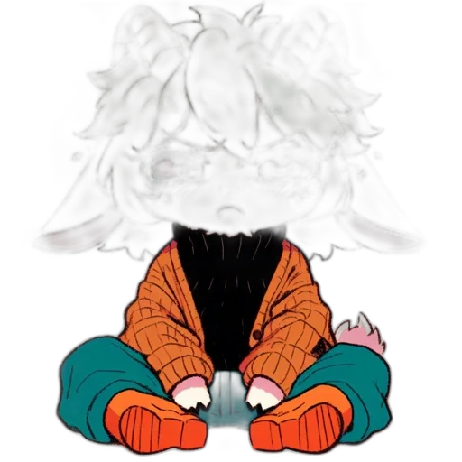 jacket, mask, hat, creature transparent PNG cut-out