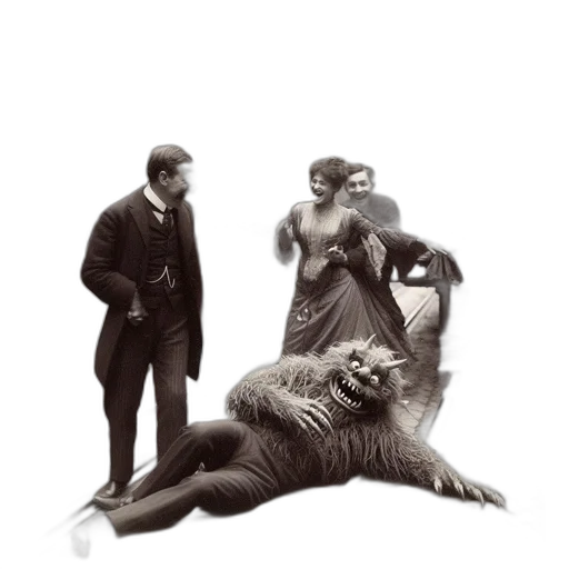 animal, creature, staff, hair transparent PNG cut-out