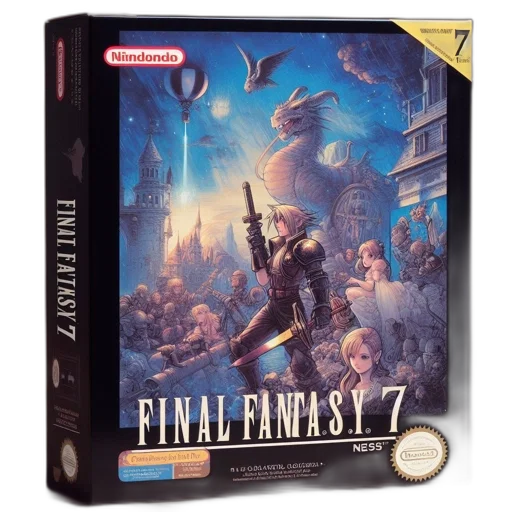 box, art, final, fantasy transparent PNG cut-out