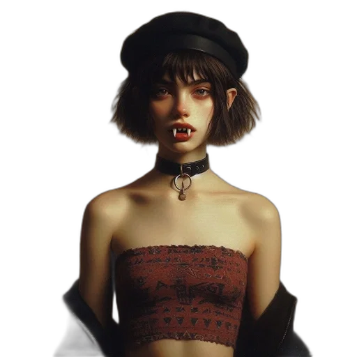 hat, face, dress, mask transparent PNG cut-out