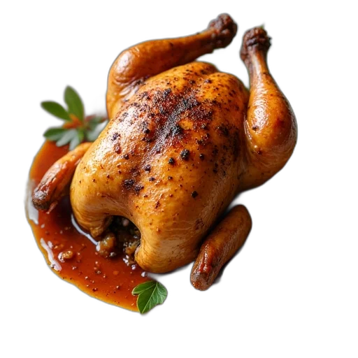 food, animal, crown, photorealistic transparent PNG cut-out