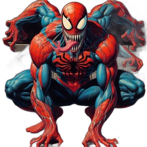 creature, animal, mask, comic book art transparent PNG cut-out