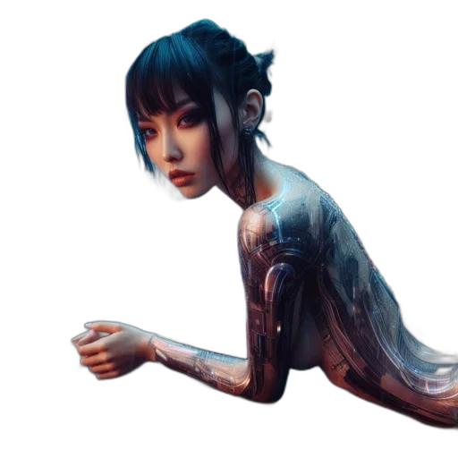 creature, robot, dress, dragon transparent PNG cut-out