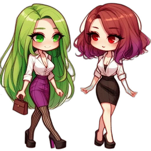 pixel art, anime, cartoon, concept art transparent PNG cut-out