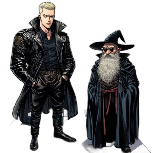 comic book art, concept art, fantasy art, pixel art transparent PNG cut-out
