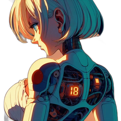 robot, dress, jacket, mask transparent PNG cut-out