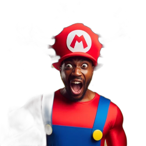 hat, face, staff, animal transparent PNG cut-out