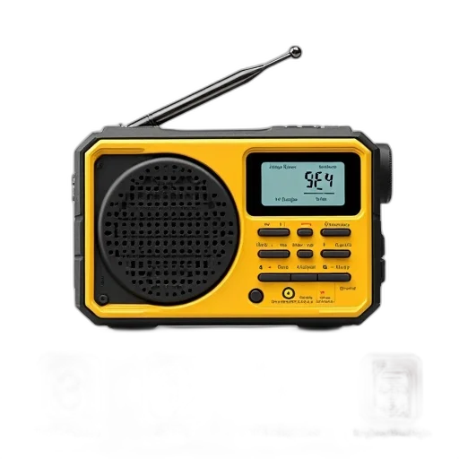 staff, yellow, black, portable transparent PNG cut-out