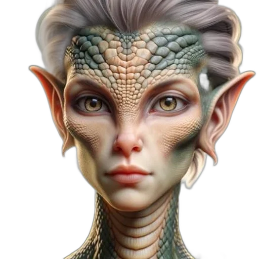 dragon, face, creature, staff transparent PNG cut-out