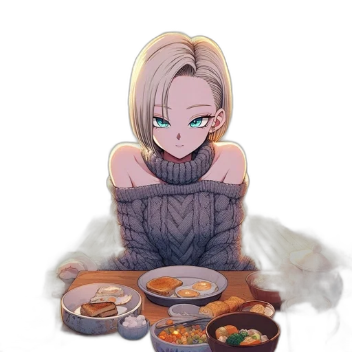 food, jewelry, jacket, face transparent PNG cut-out