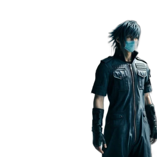 jacket, concept art, cyberpunk, 3d render transparent PNG cut-out