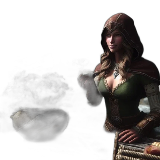 concept art, fantasy art, photorealistic, comic book art transparent PNG cut-out
